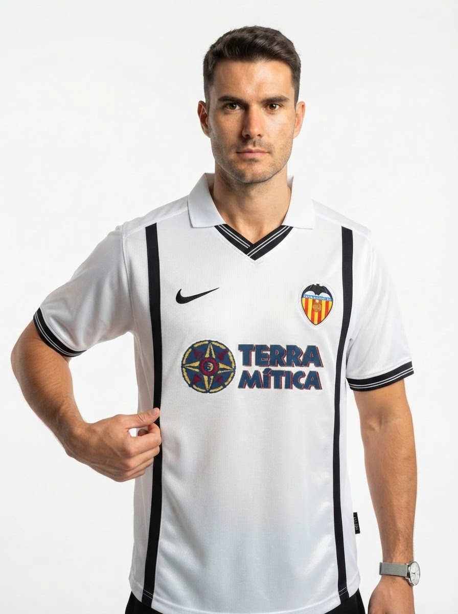 Valencia 00/01 I Home Jersey - Retro Version