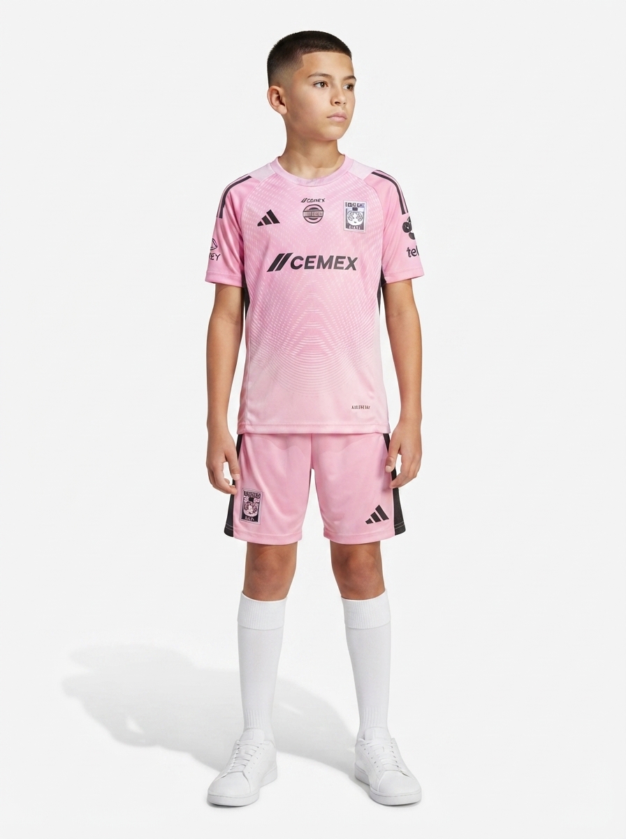 Kids Kit Tigres UANL GK Away 2025/26