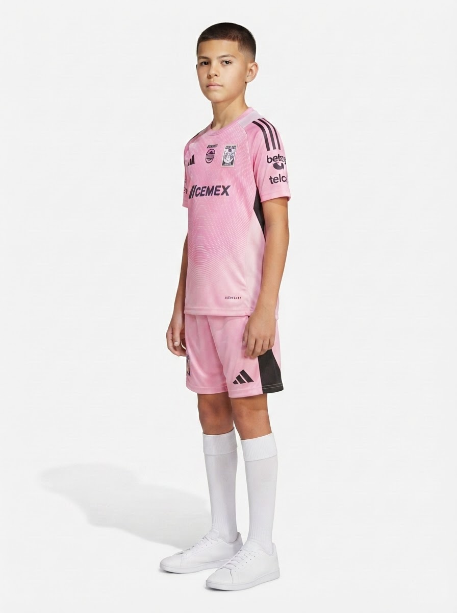 Kids Kit Tigres UANL GK Away 2025/26