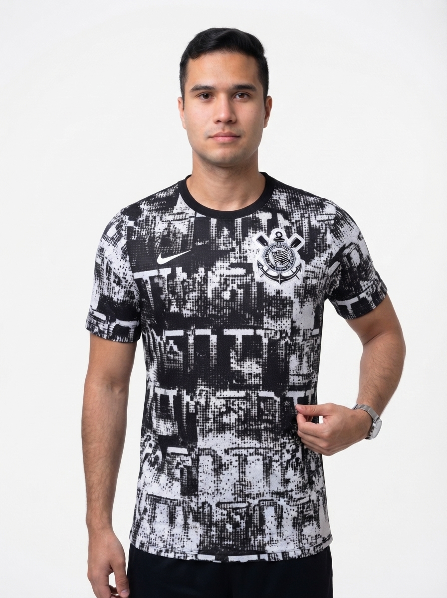Camiseta Corinthians 2026 Pré-Jogo