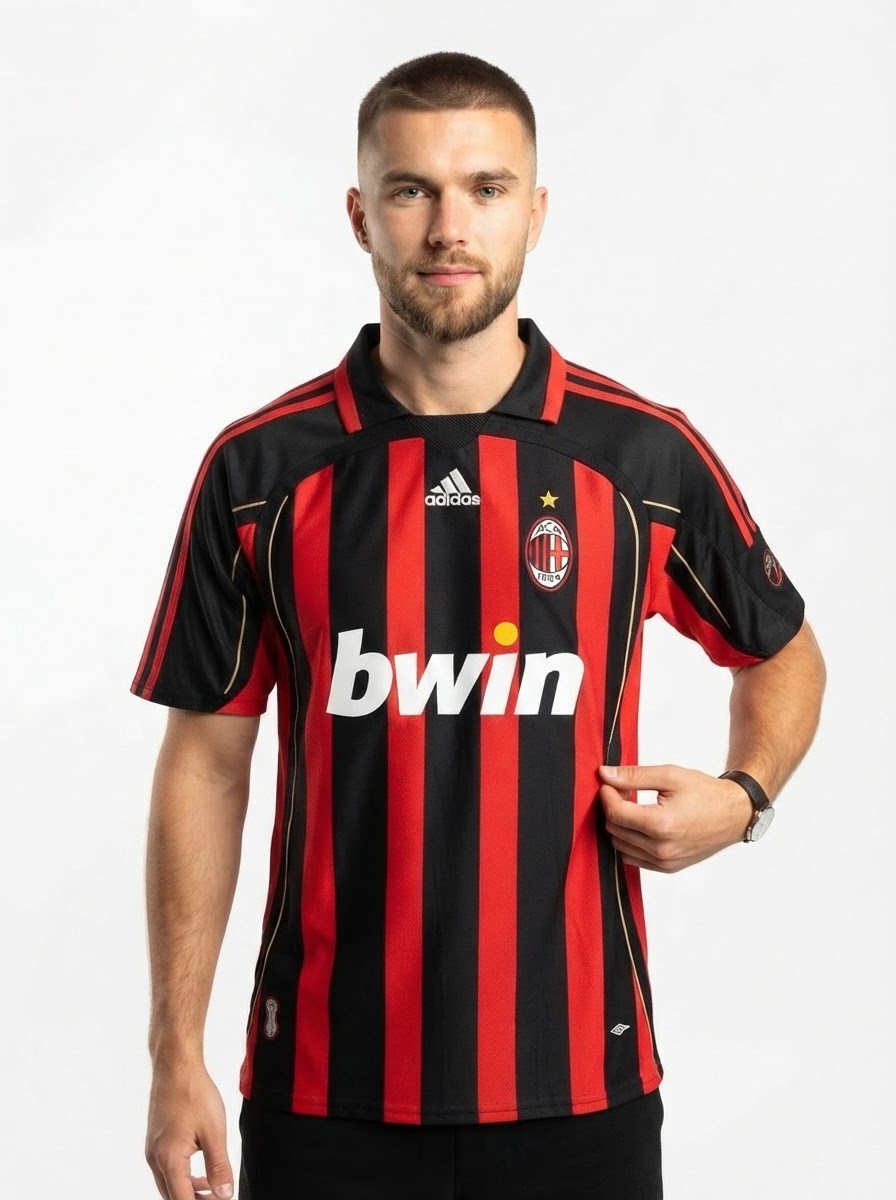 AC Milan 06/07 I Home Jersey - Retro Version