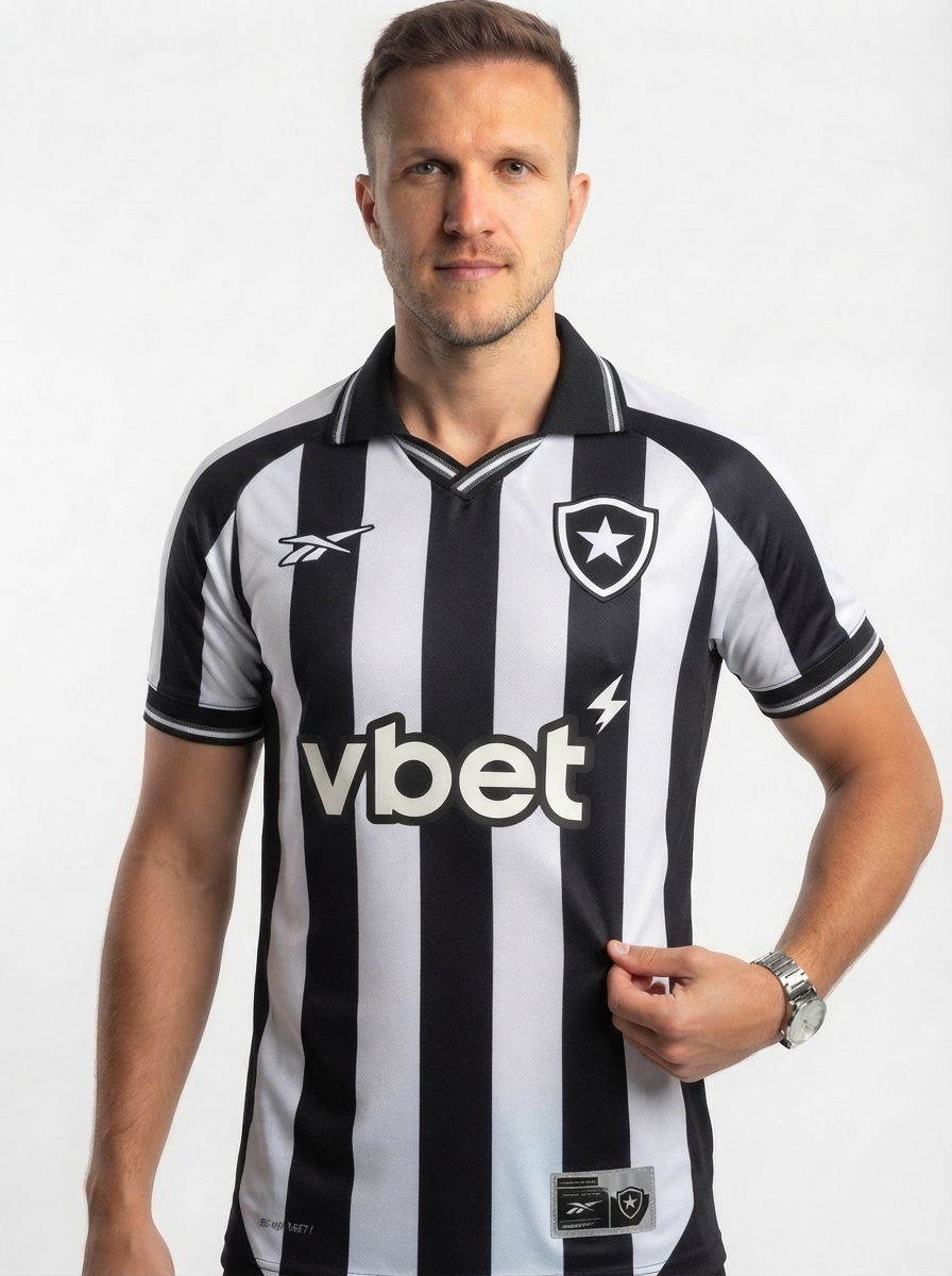 Botafogo Artur 7 Home Fan Jersey 2025/26 - Fan Version