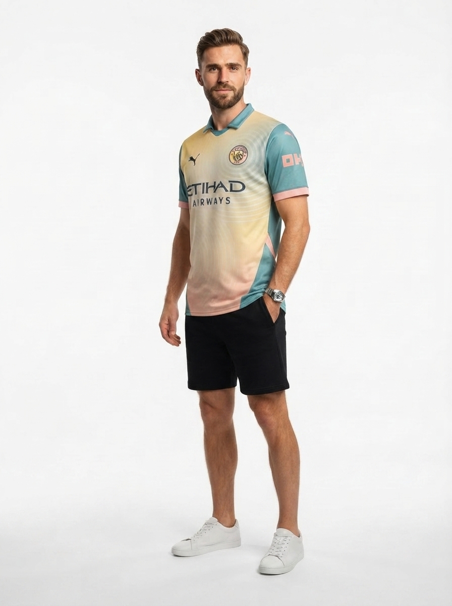 Manchester City 24/25 IV Fourth Definitely City Jersey - Fan Version