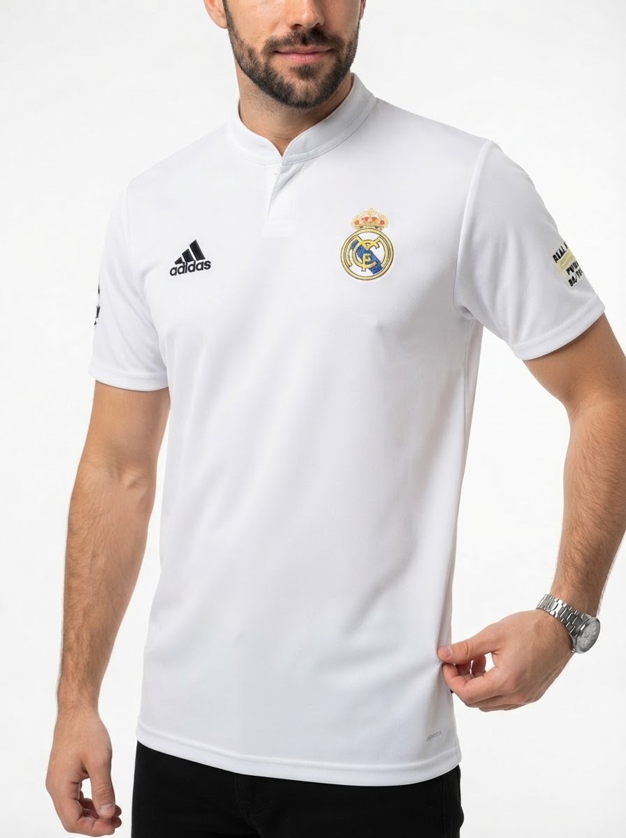 Real Madrid 02/03 UCL I Home Jersey - Retro Version