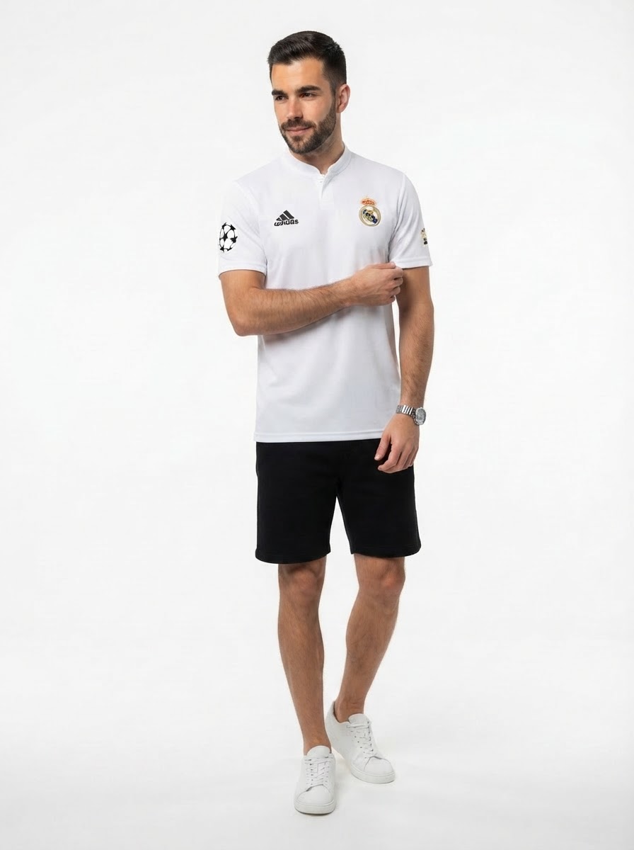Real Madrid 02/03 UCL I Home Jersey - Retro Version