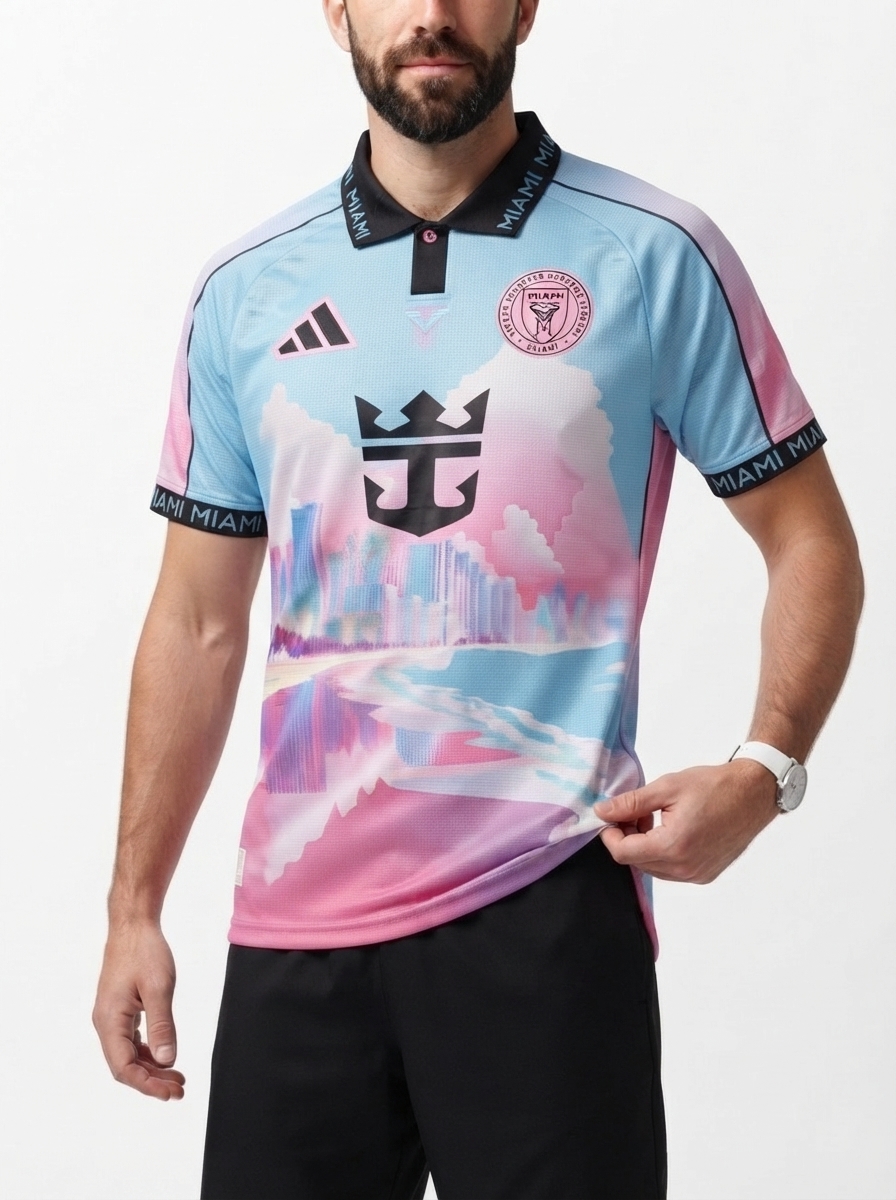 Inter Miami CF 25/26 Polo Edition Jersey - Player Version - Slim Fit