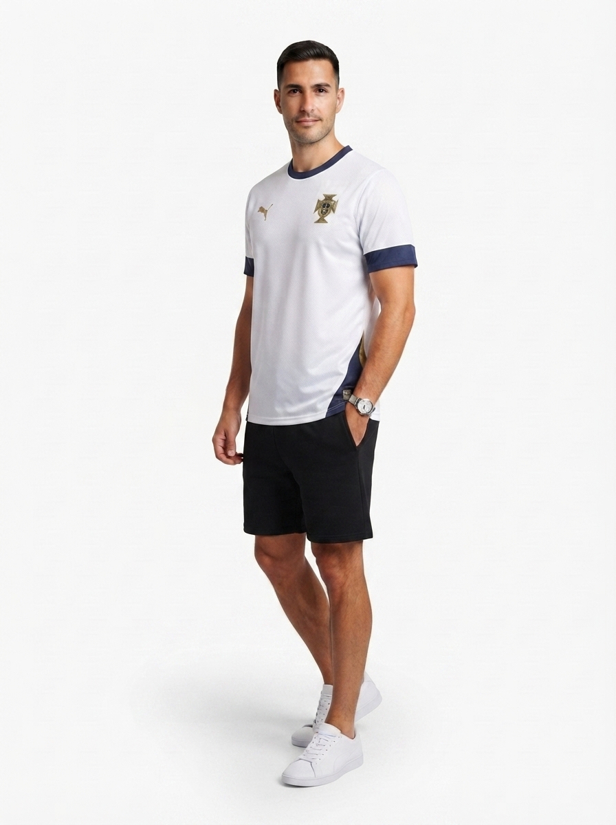 Portugal 25/26 Training Jersey - White - Fan Version