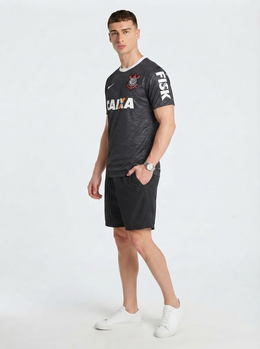 Corinthians 2012 II Away Jersey - Retro Version