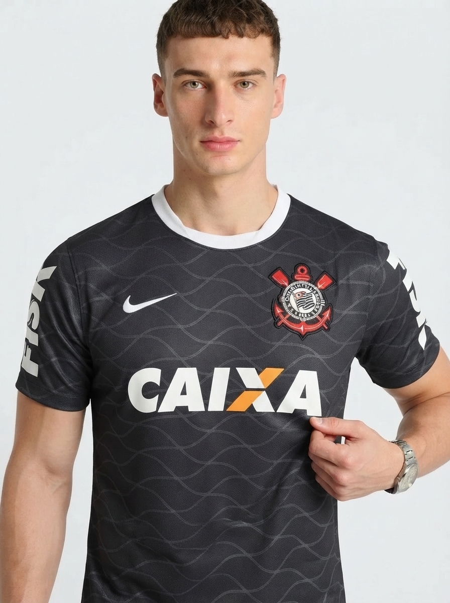 Corinthians 2012 II Away Jersey - Retro Version