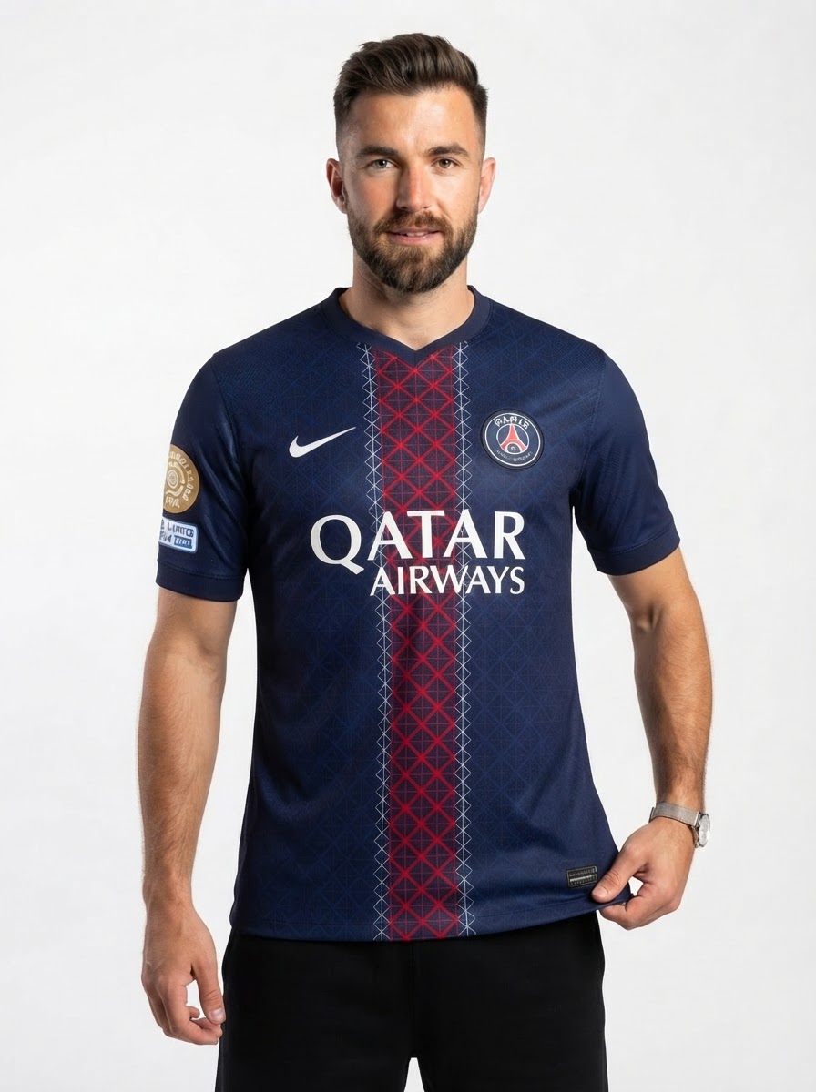 Paris Saint-Germain 2025/26 Home Jersey - W/ Club World Cup Patches