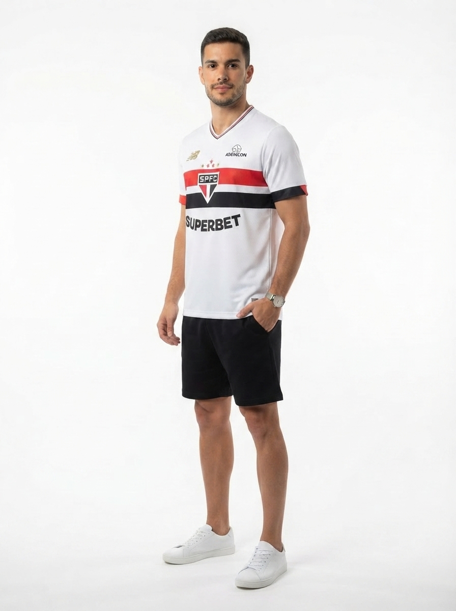 Camisa Sao Paulo Home 2026 Jogador - Player [slim Fit]