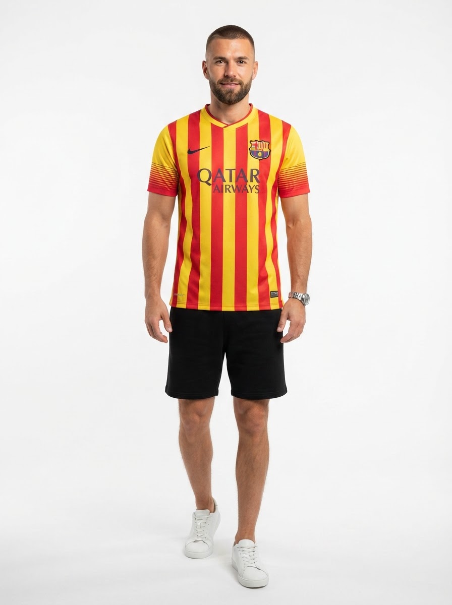 Barcelona 13/14 II Away Jersey - Retro Version