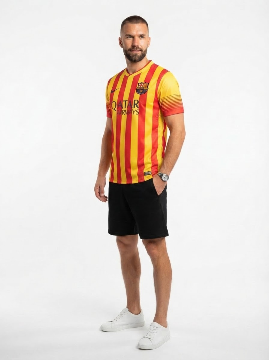 Barcelona 13/14 II Away Jersey - Retro Version