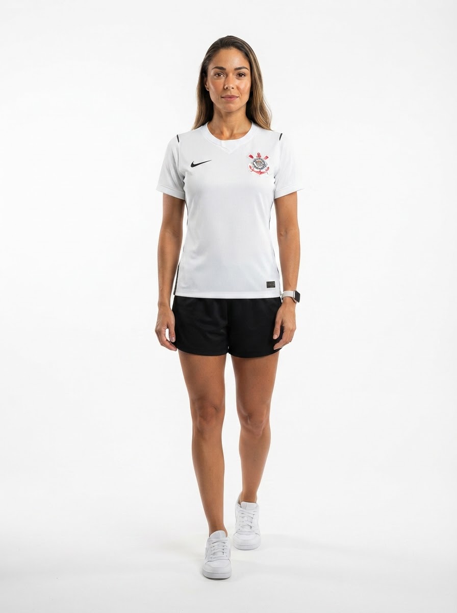 Camisa Corinthians home Woman Feminina 2026/27