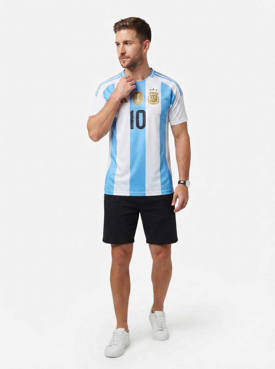 Argentina Home Messi 10 Authentic Player Shirt 2026 World Cup