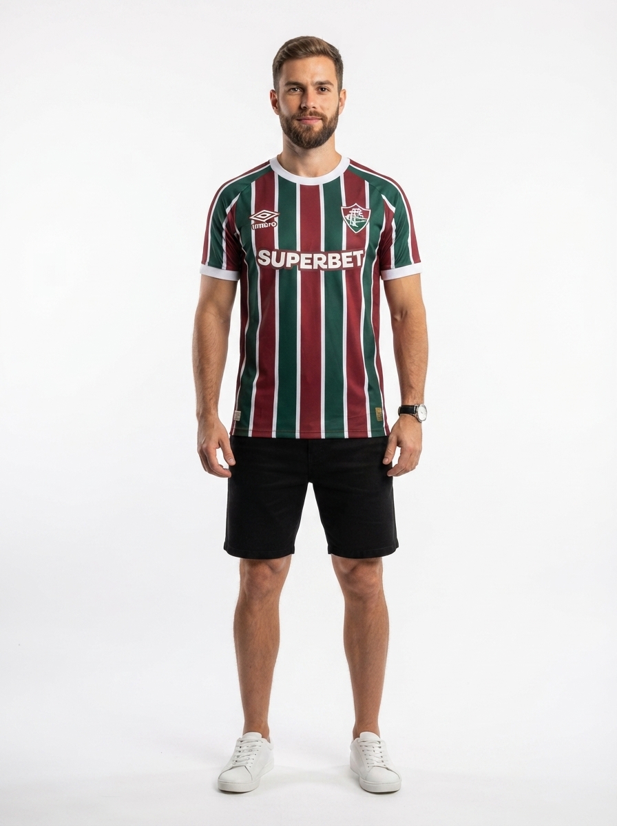Jersey Fluminense 2025/26 I Player [Slim Fit] Authentic Player [Slim Fit] - [Slim Fit]