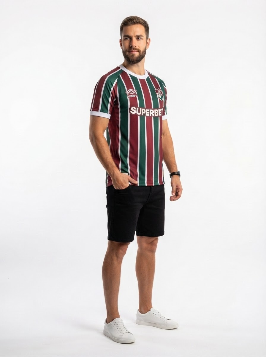 Jersey Fluminense 2025/26 I Player [Slim Fit] Authentic Player [Slim Fit] - [Slim Fit]