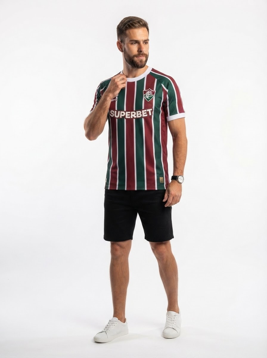 Jersey Fluminense 2025/26 I Player [Slim Fit] Authentic Player [Slim Fit] - [Slim Fit]