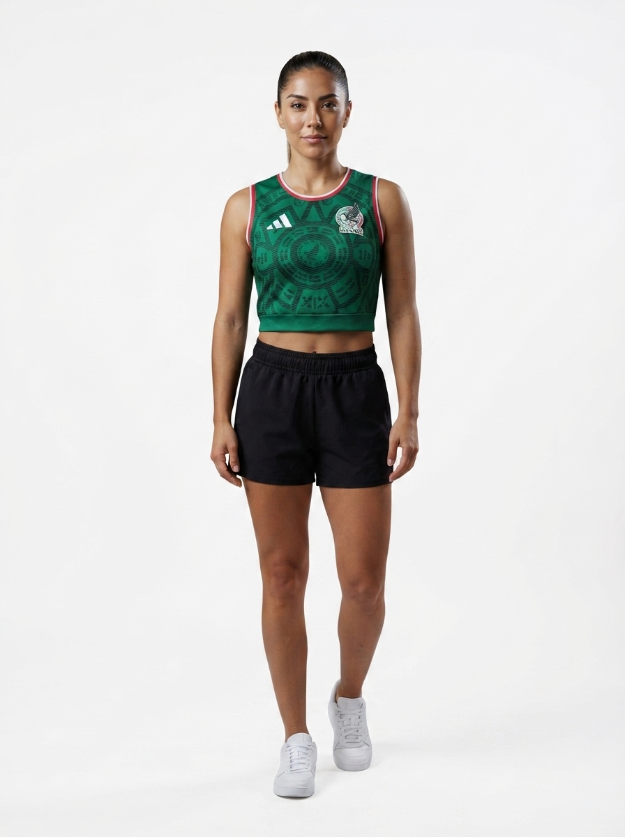 Mexico 2026 Home Women's Vest Cropped