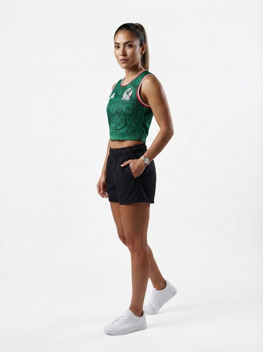 Mexico 2026 Home Women's Vest Cropped