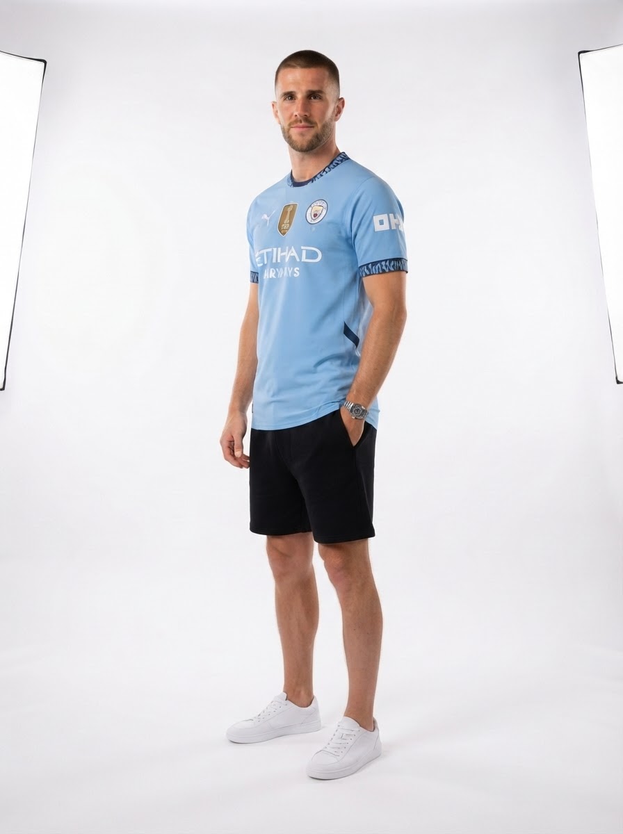 Manchester City UCL 24/25 I Home Jersey - Player Version - Slim Fit