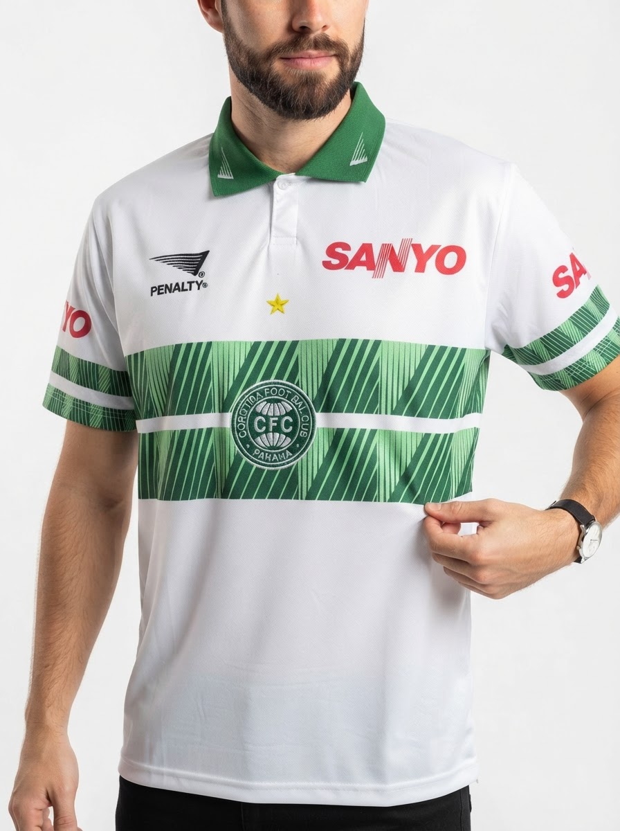 Coritiba retro 1997/98 hoje