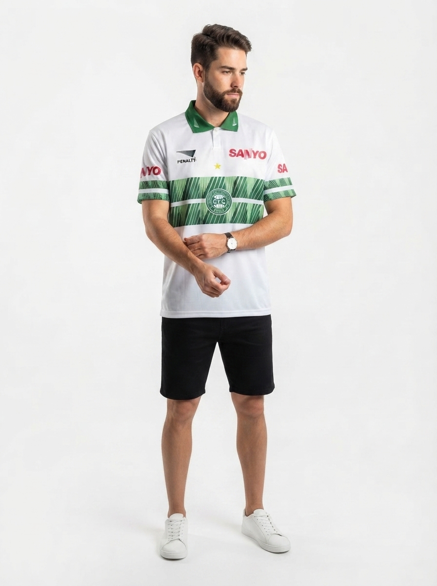 Coritiba retro 1997/98 hoje