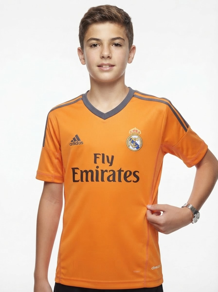 Kit Kids Retro Real Madrid Third Jersey 2013/14