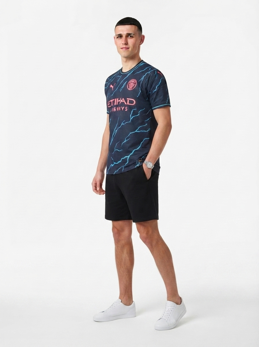 Manchester City 23/24 III Third Jersey - Player Version - Slim Fit