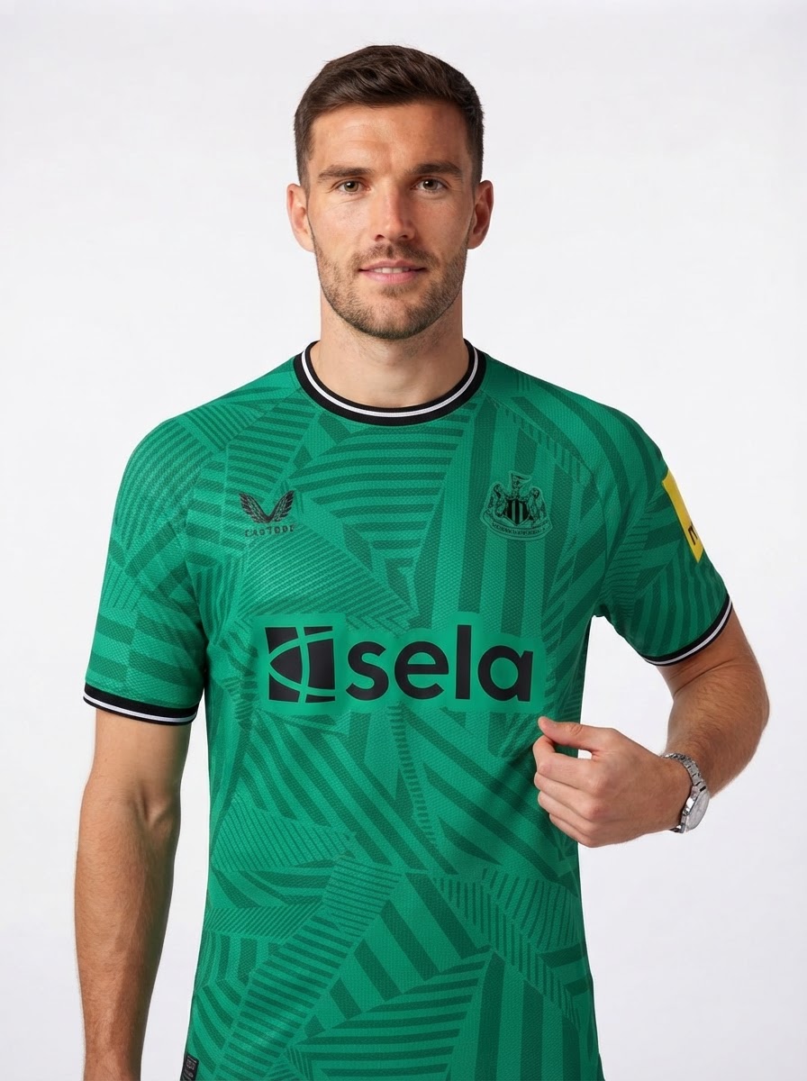 Newcastle United 23/24 II Away Jersey - Player Version - Slim Fit