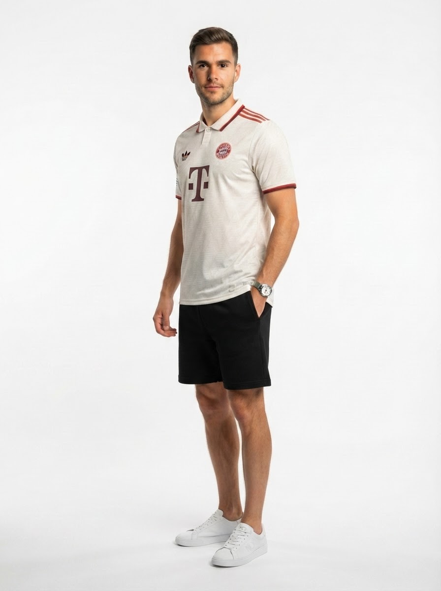 Jamal Musiala Bayern Munich 24/25 III Third UCL Jersey - Player Version - Slim Fit