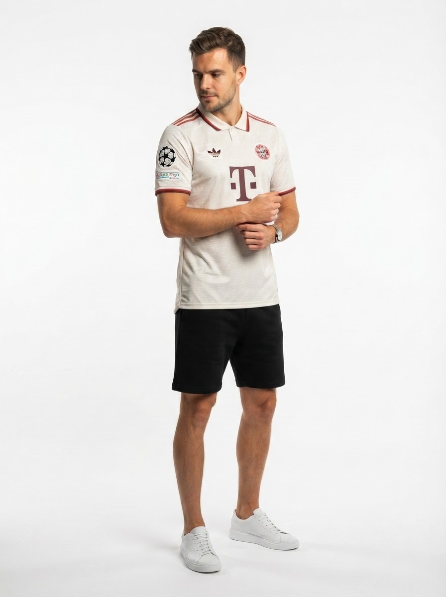 Jamal Musiala Bayern Munich 24/25 III Third UCL Jersey - Player Version - Slim Fit
