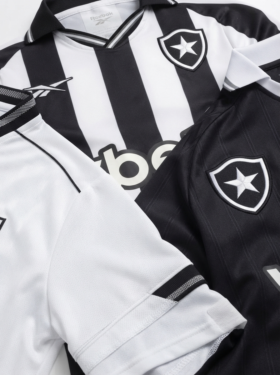 Combo 3 Mantos do Botafogo 2025 - Fan Version