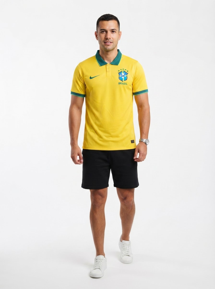 Camisa Polo Brasil 2026/27 World Cup 2026 Brazil