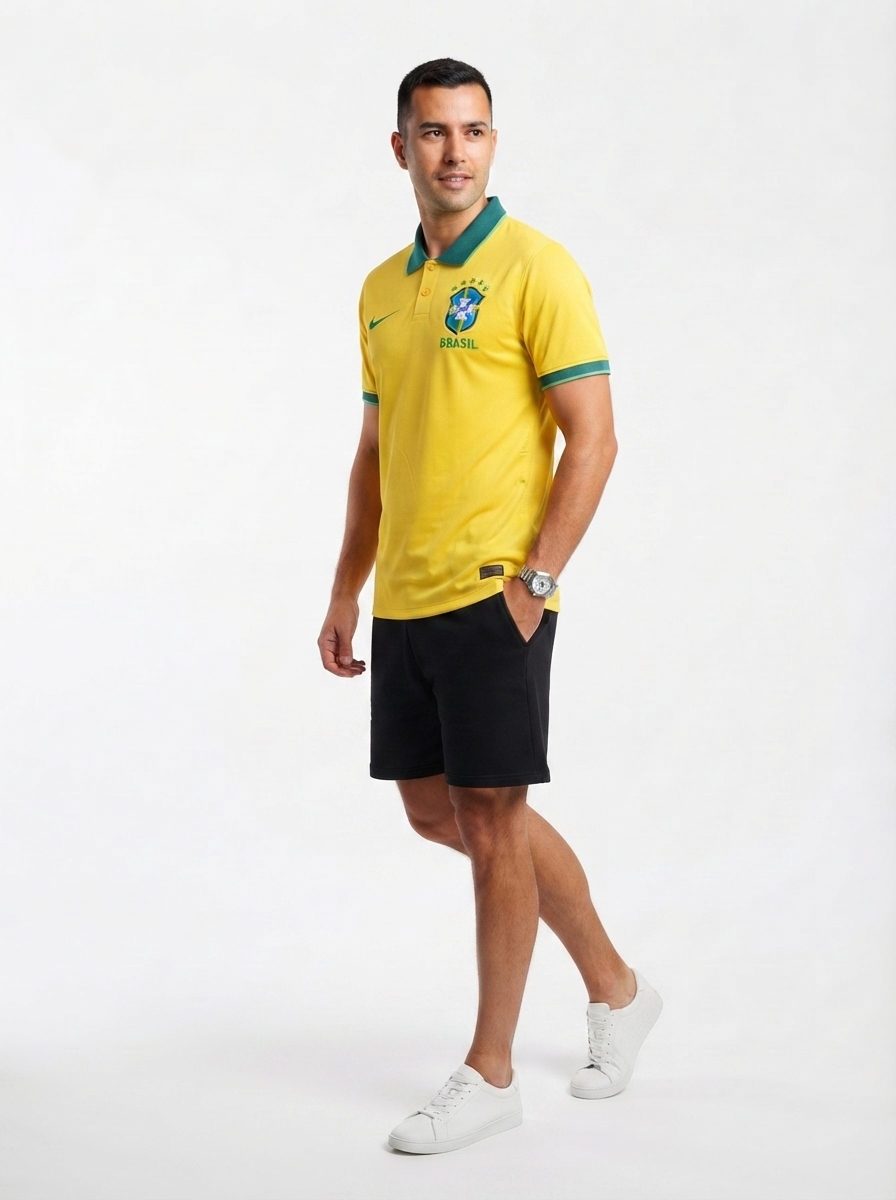 Camisa Polo Brasil 2026/27 World Cup 2026 Brazil