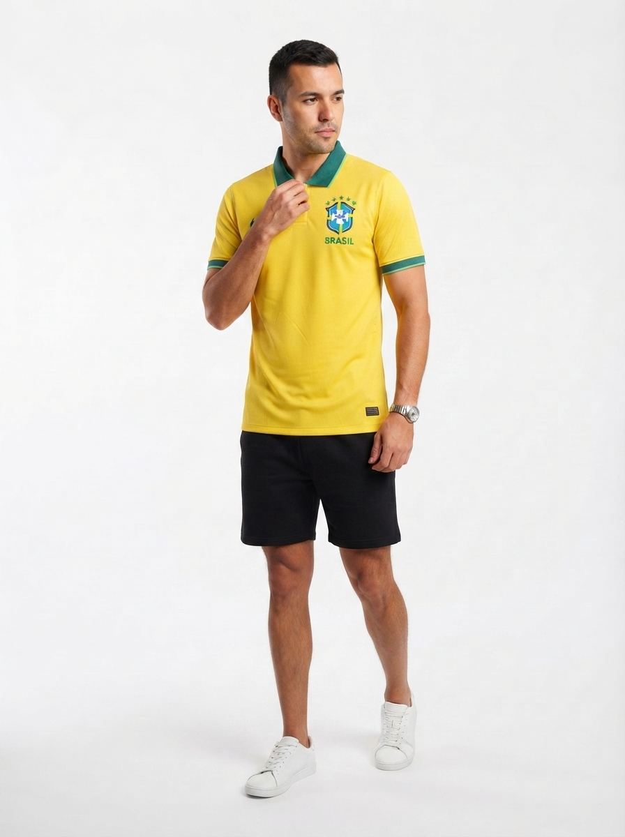 Camisa Polo Brasil 2026/27 World Cup 2026 Brazil