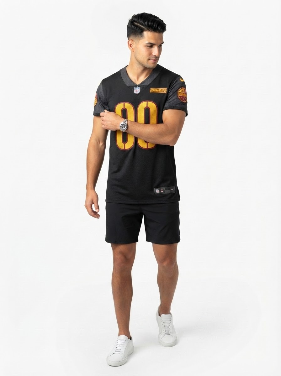 Washington Commanders - Custom Alternate Jersey - Black