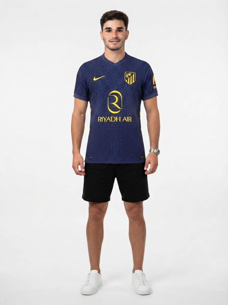 Atlético Madrid Julián Alvarez 19 Away Authentic Player [Slim Fit] Player [Slim Fit] Player [Slim Fit] Player 2025/26