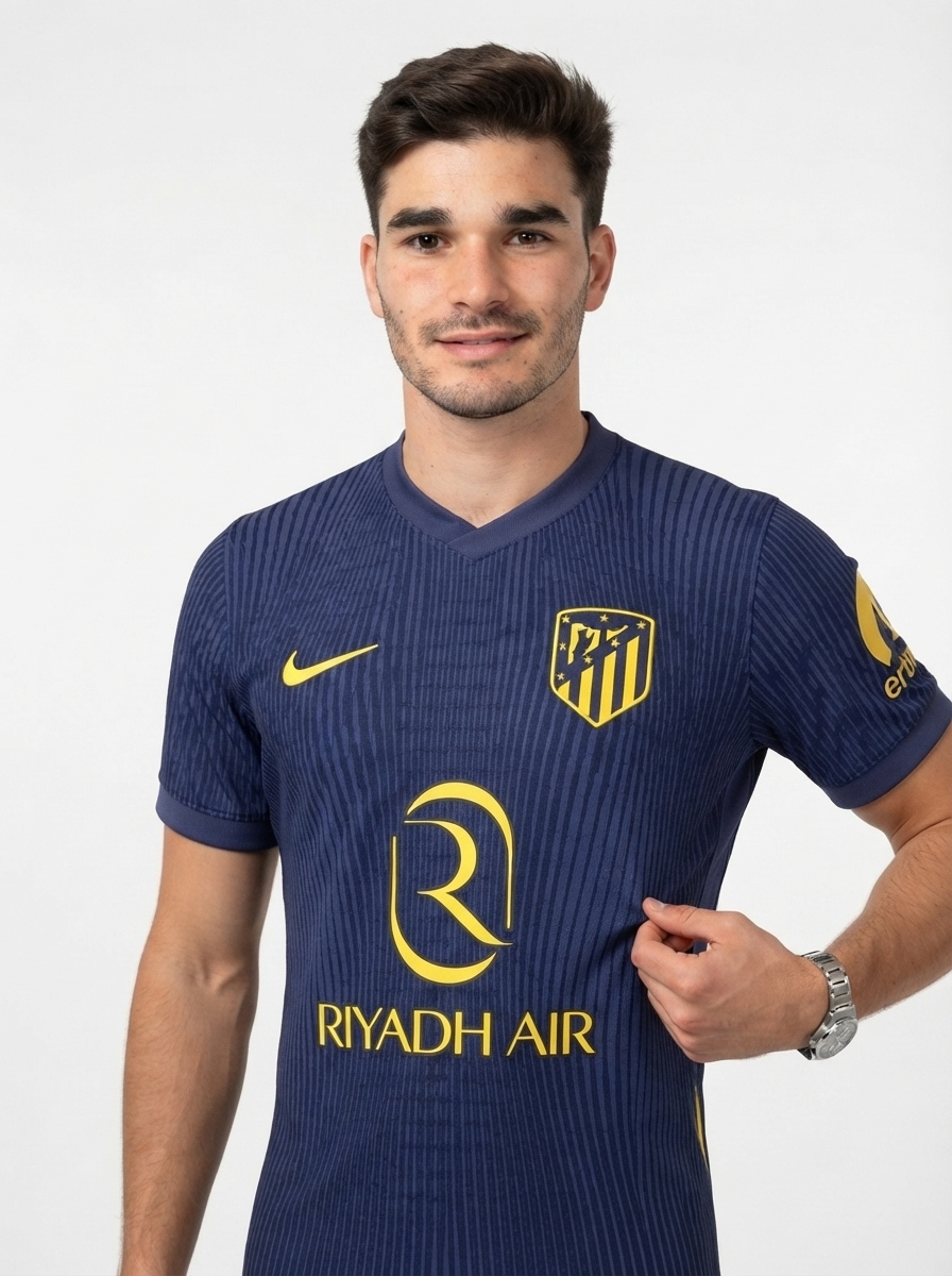 Atlético Madrid Julián Alvarez 19 Away Authentic Player [Slim Fit] Player [Slim Fit] Player [Slim Fit] Player 2025/26