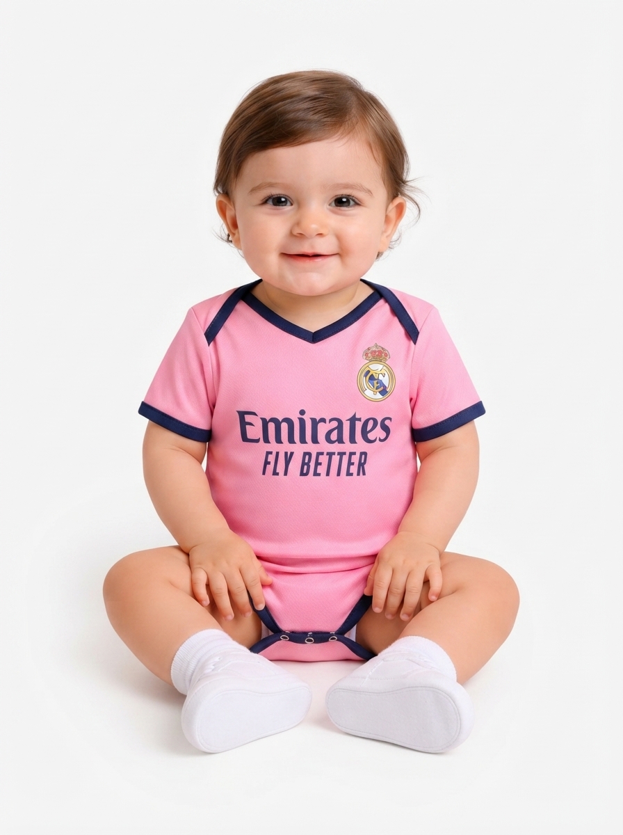 Body Baby Real Madrid Pink