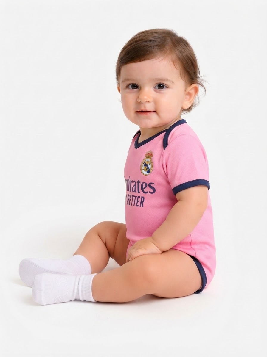 Body Baby Real Madrid Pink