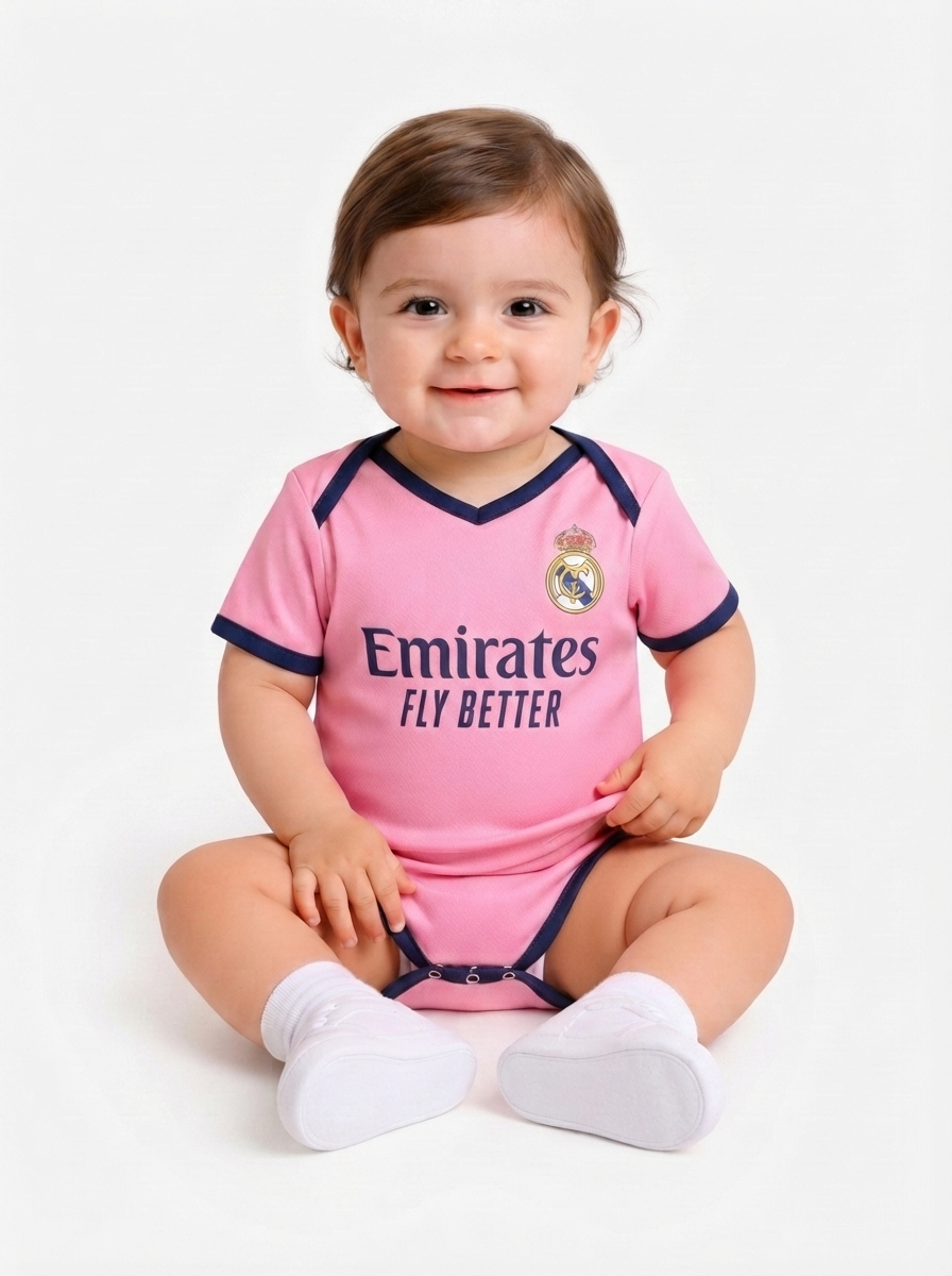 Body Baby Real Madrid Pink