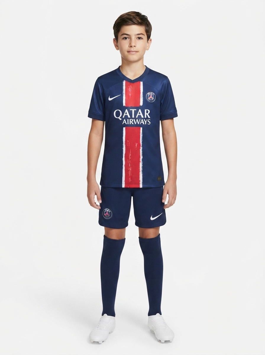 Kids KIT Paris Saint-Germain Home Jersey 2024/25