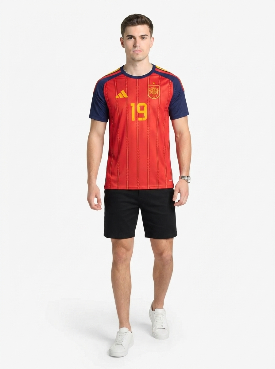 Lamine Yamal Spain World Cup Home Jersey 2026 - Fan Version World Cup 2026