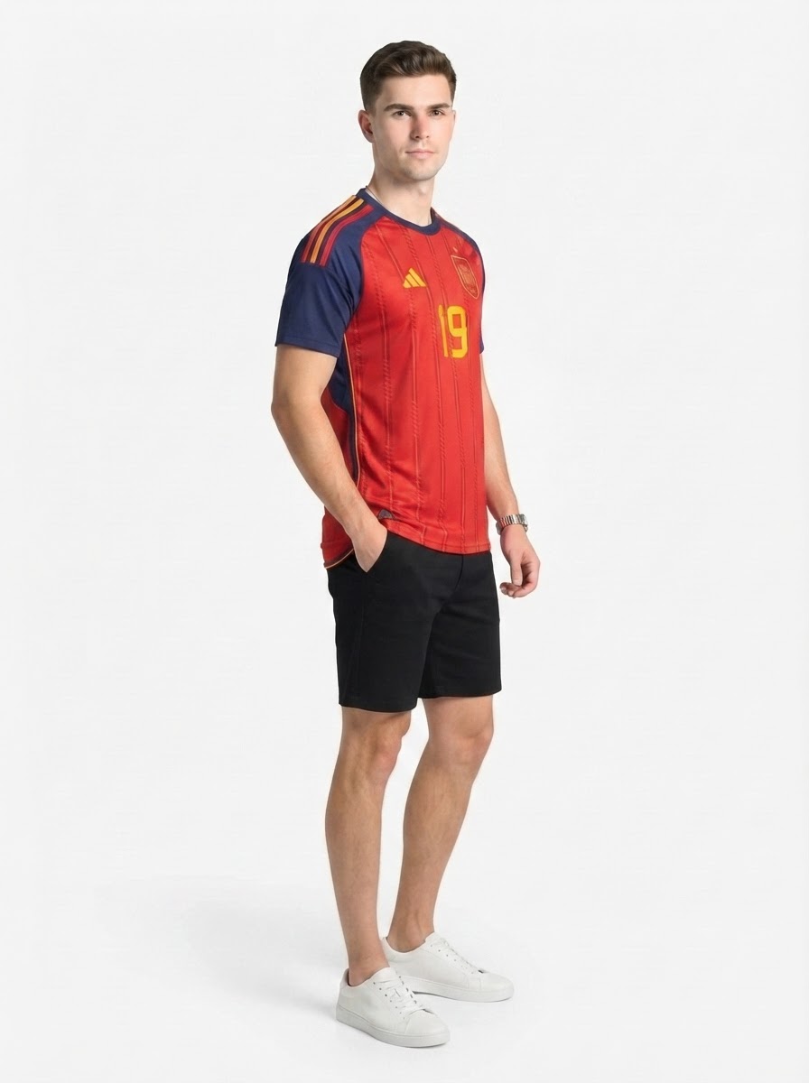 Lamine Yamal Spain World Cup Home Jersey 2026 - Fan Version World Cup 2026