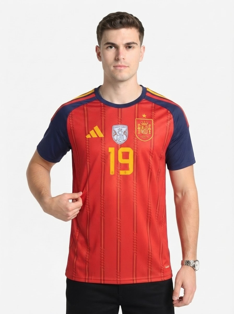 Lamine Yamal Spain World Cup Home Jersey 2026 - Fan Version World Cup 2026