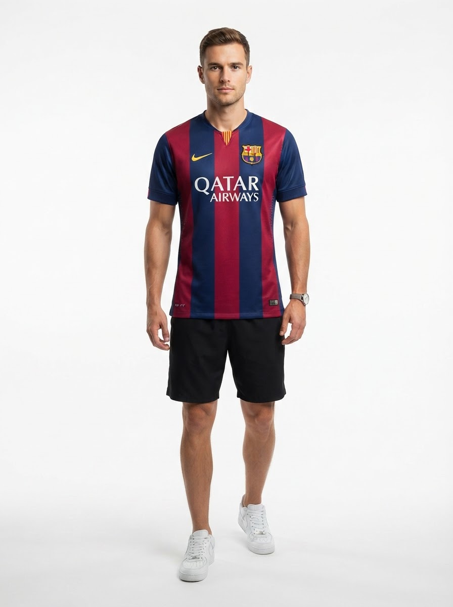 Barcelona 14/15 I Home Jersey - Retro Version