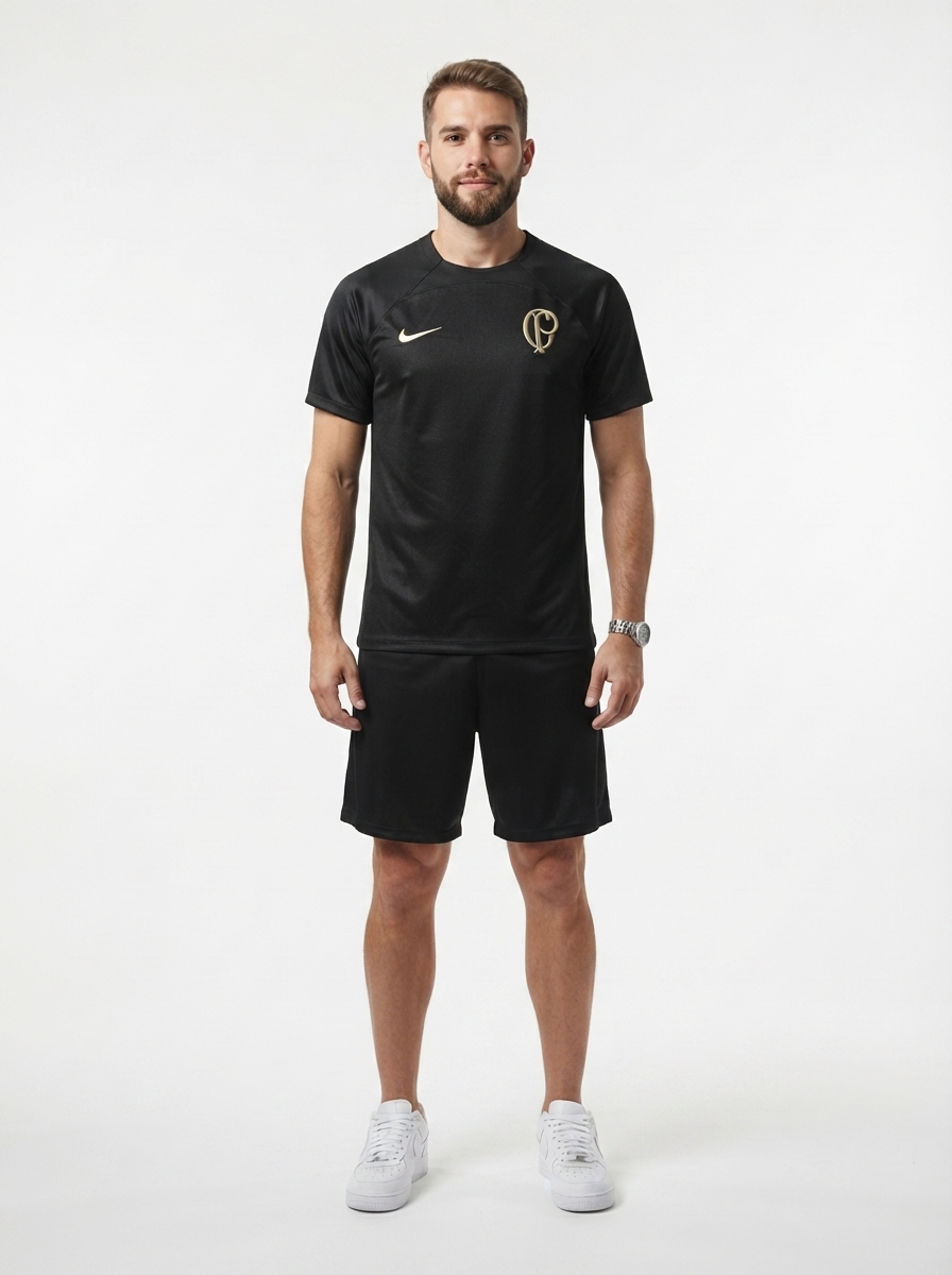 Corinthians 22/23 Training Jersey - Black - Fan Version