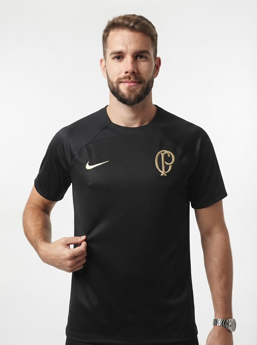 Corinthians 22/23 Training Jersey - Black - Fan Version