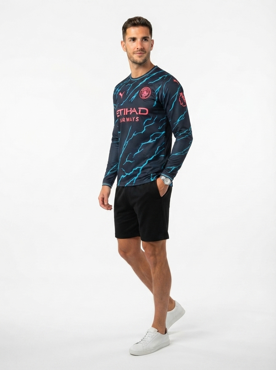 Manchester City 23/24 III Third Jersey - Long Sleeve